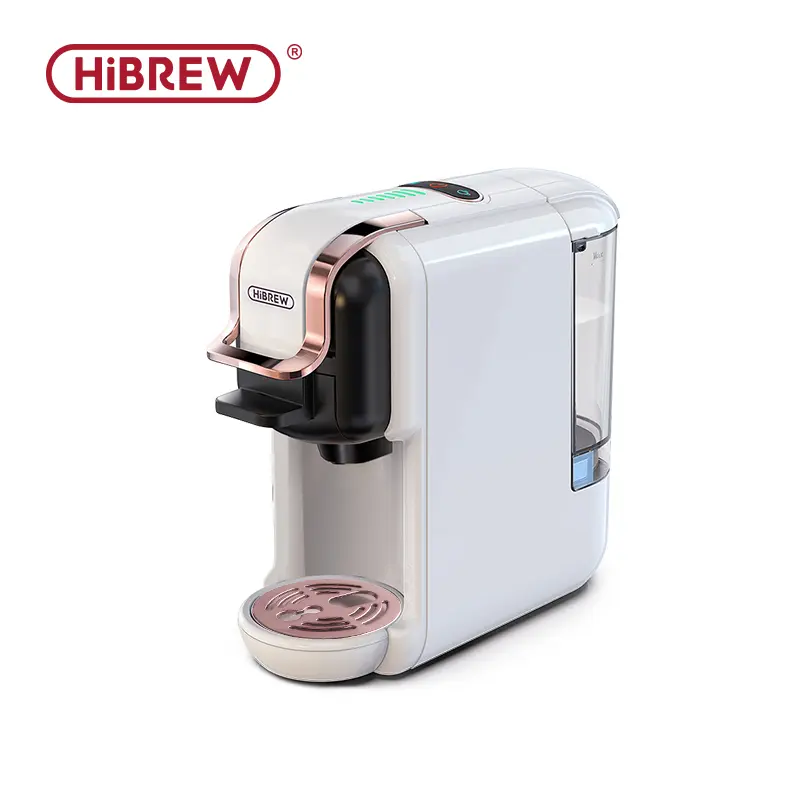 Machine à Café 5 en 1 – Compatible Capsules Nespresso, Dolce Gusto, ESE, Café Moulu & Lait | 20 Bars, Chaud/Froid